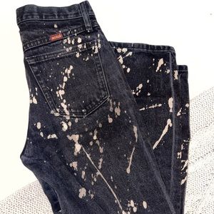 Womens Vintage customized rustler jeans